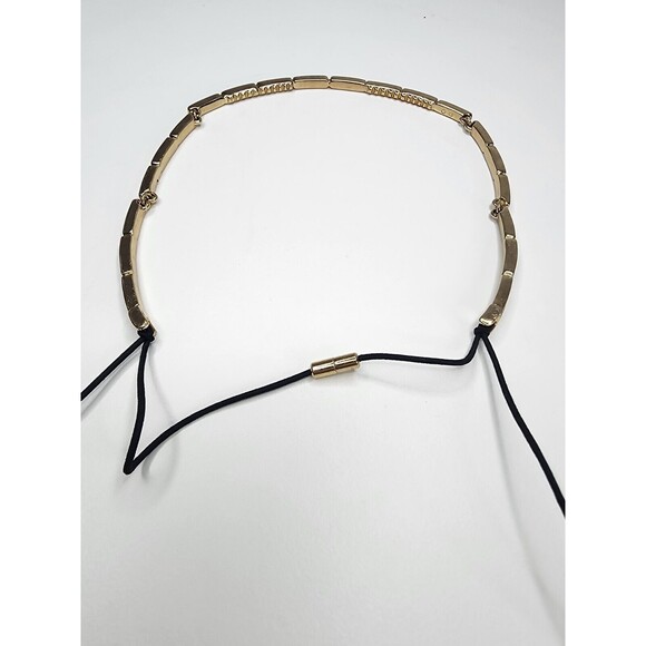 Rare Genuine Swarovski Hair Band Yellow Gold tone, 200 Crystals. - Picture 4 of 15